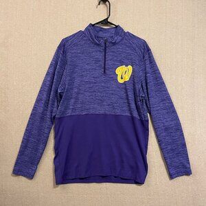 Augusta Sportswear Pullover Men's Medium Purple Unknown Logo